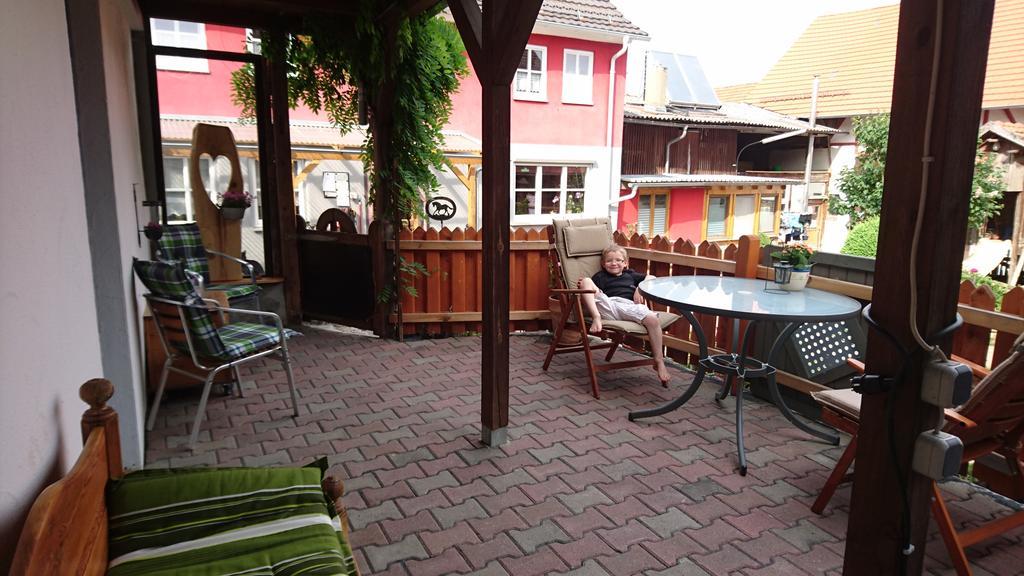 Ferienhaus Am Eisgraben Hausen  Camera foto