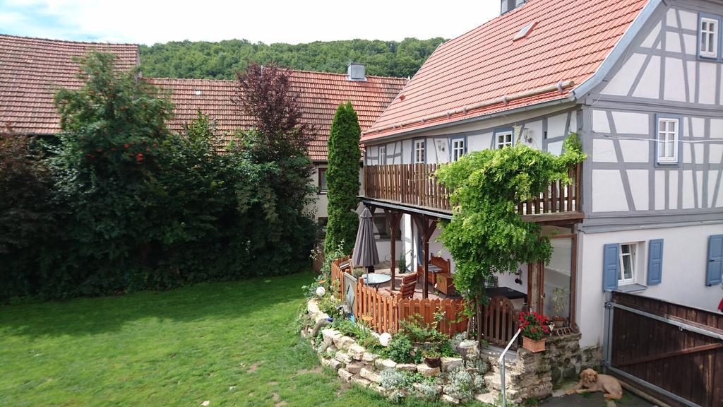 Ferienhaus Am Eisgraben Hausen  Camera foto