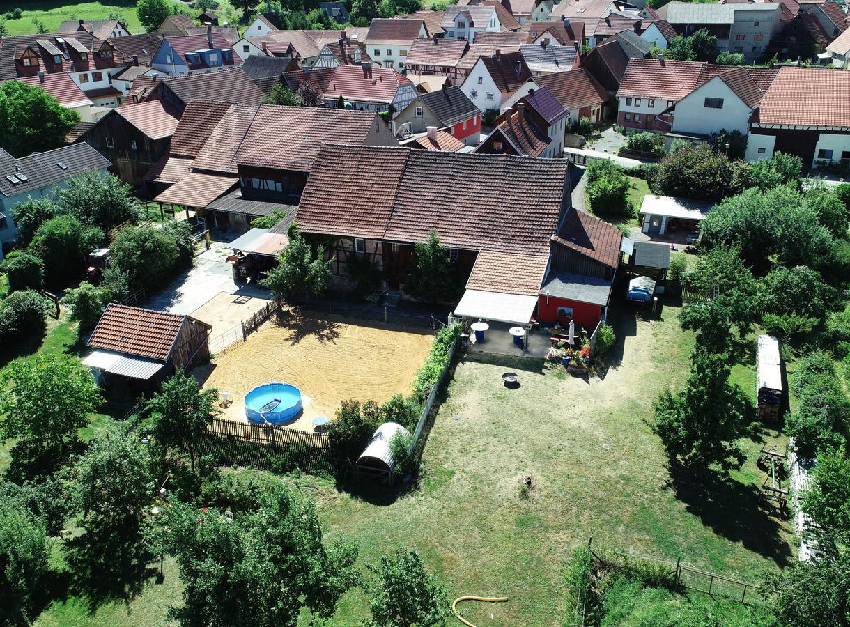 Ferienhaus Am Eisgraben Hausen  Esterno foto