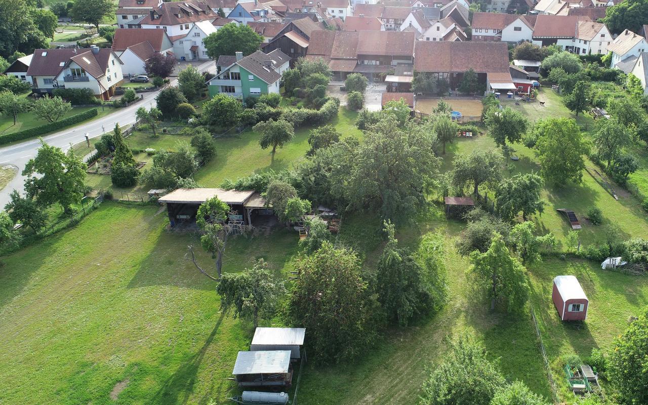Ferienhaus Am Eisgraben Hausen  Esterno foto